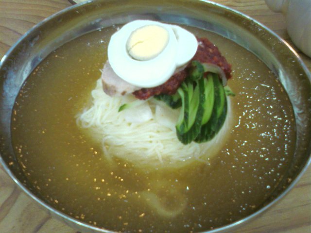 진주밀면 이미지