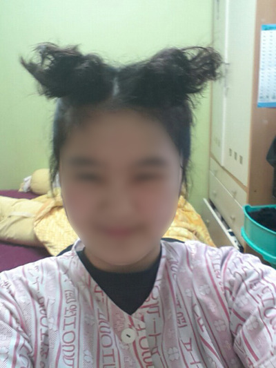 여고생의 집에서 하는 앞머리파마 | 인스티즈