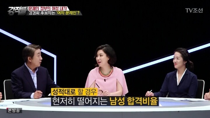 성적대로만 뽑으면 현저히 떨어지는 남성합격비율? | 인스티즈