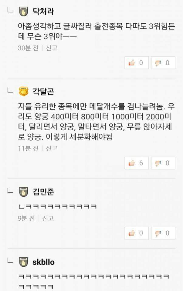 대한민국 금메달 많이 따는법 | 인스티즈