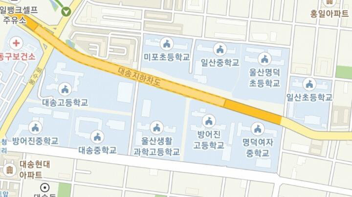 울산의 학교 위치선정.jpg | 인스티즈