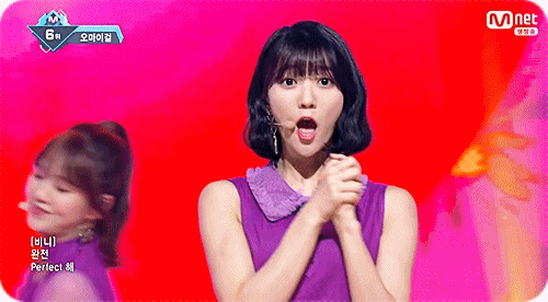 오마이걸 엠카 움짤.gif | 인스티즈