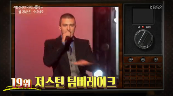 연예가중계 선정 한국인이 사랑하는 팝 아티스트 TOP 20 (남자 솔로) | 인스티즈