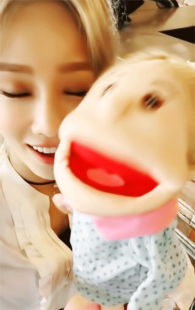 기분좋은 태연 .gif | 인스티즈