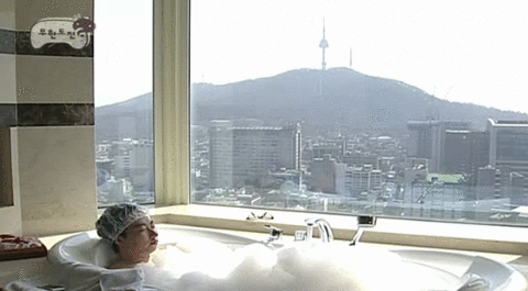 무한도전 박명수 거품목욕.gif | 인스티즈