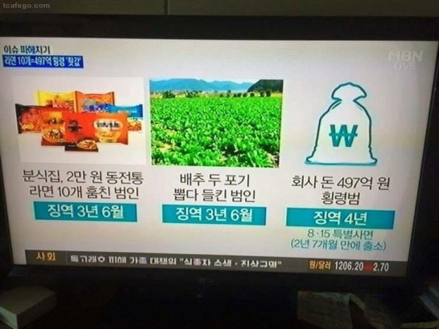한국법의 위엄 | 인스티즈