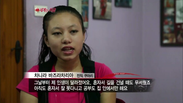 살아있는 여신, 네팔의 '쿠마리'를 아시나요? | 인스티즈