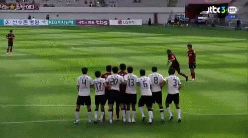 오늘자 데얀 프리킥 골.gif | 인스티즈