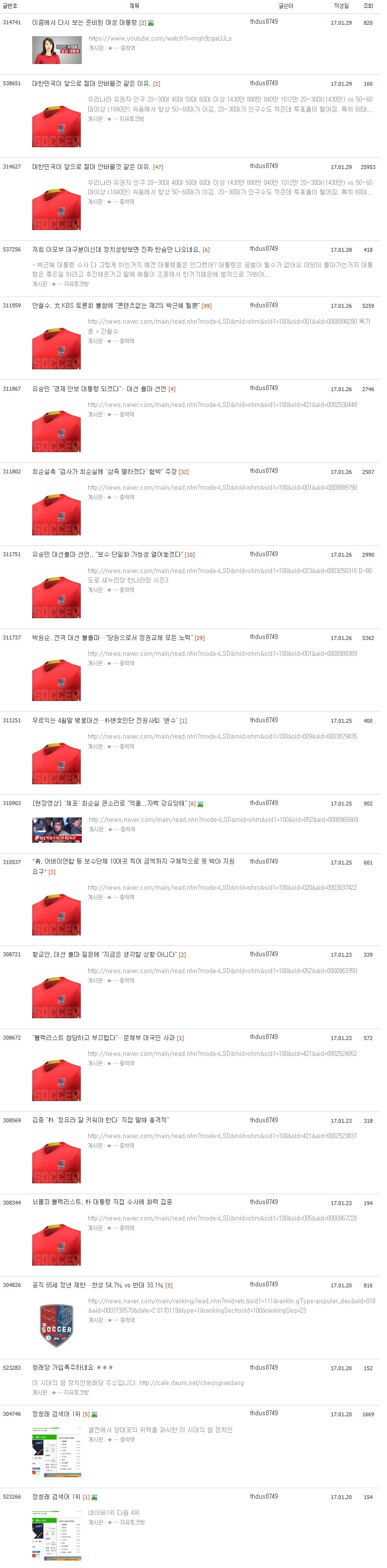 진짜 대단해보이는 어느 문재인지지자 멀티아이디 | 인스티즈
