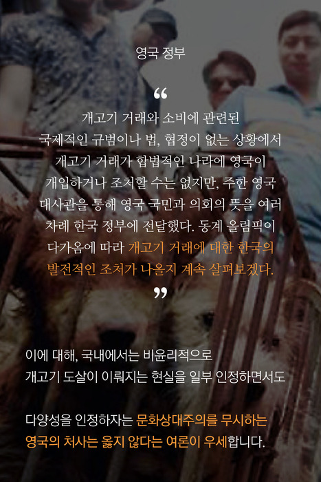 개고기 반대하는 신사의 나라 | 인스티즈