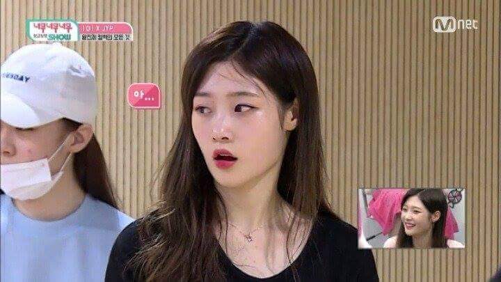 땀에 젖은 정채연 | 인스티즈
