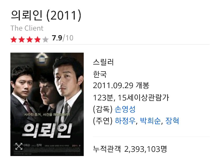 영화배우 하정우의 역대 필모그래피 | 인스티즈