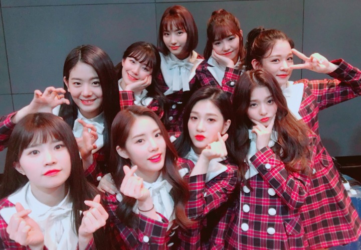 프로미스나인 음악방송 후 찍은 사진들 | 인스티즈