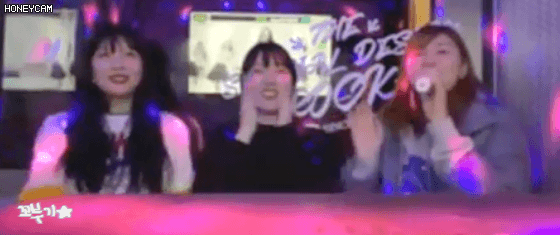 노래방에 가서 아이스크림 내기 한 오정박합.gif | 인스티즈