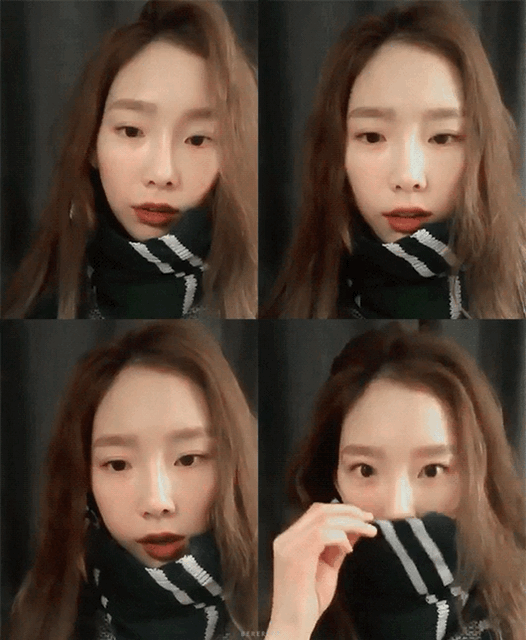 어제자 태연 인스타 라이브 짤.gif | 인스티즈