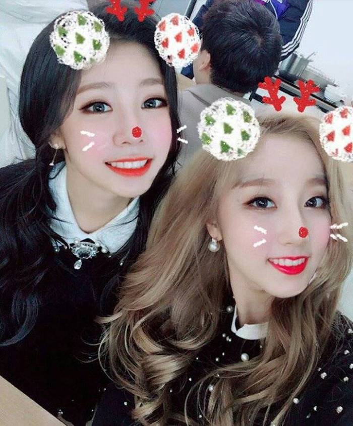 평소 서로 닮았다는 얘기 엄청듣는 러블리즈 멤버.jpgif | 인스티즈