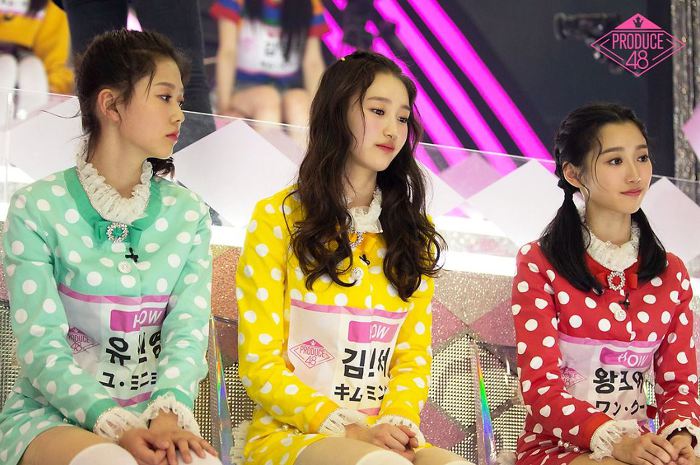 [프듀48] 소속사 퍼포먼스 평가날 비하인드컷 몇 장.jpg | 인스티즈