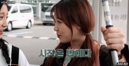 경주투어 하라니까 완전히 먹방투어를 해버린 걸그룹.gif | 인스티즈