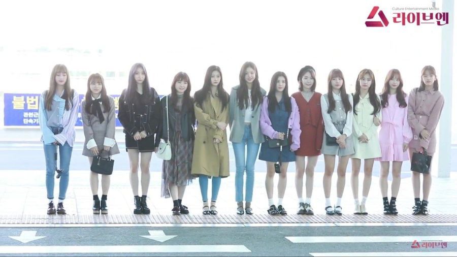 아이즈원 리얼리티 촬영차 출국. 중2 워뇽이 다리길이 ㄷㄷ.jpgif | 인스티즈